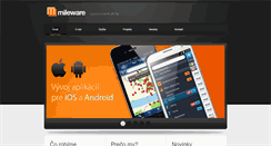 Desktop Screenshot of mileware.com